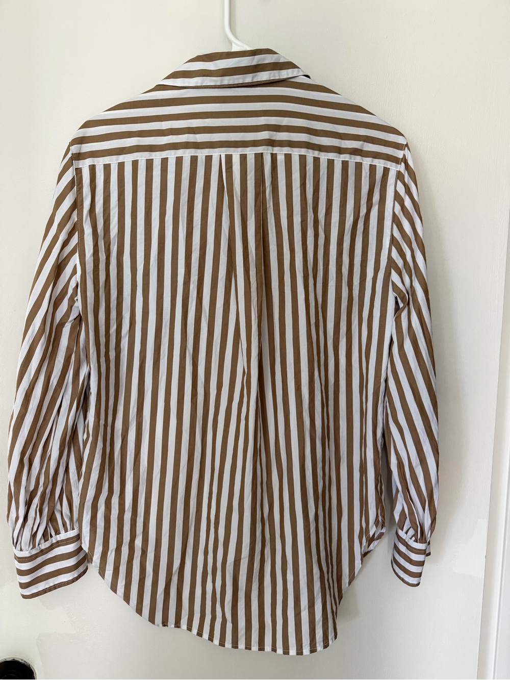 rag & bone Stripe Button-Down Shirt XS beach lounge resort chic minimalist - Picture 5 of 7